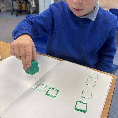 Reception Maths - 'Stampolines'